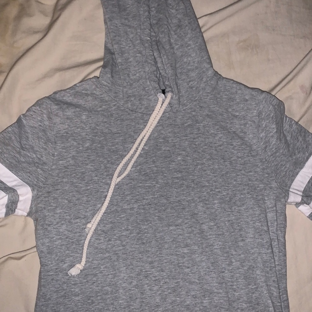 hooded t shirt dress